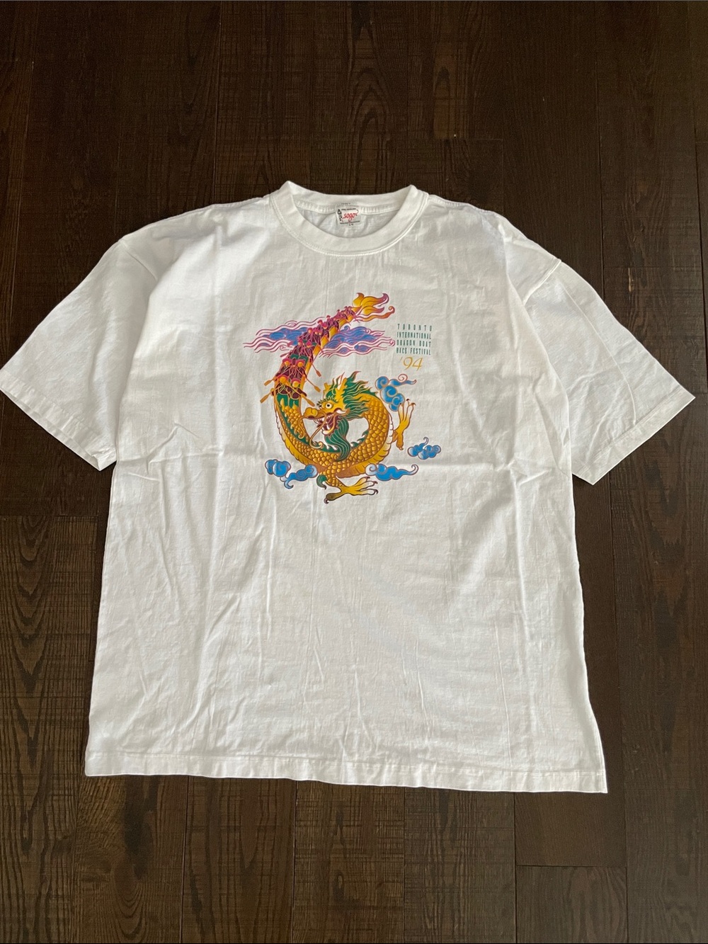 Vintage Toronto Dragon boat fest t shirt